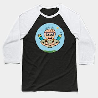 Skydiving Baseball T-Shirt